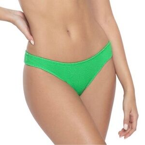 NWT PILYQ Sea Green Reef Teeny Bikini‎ Bottom